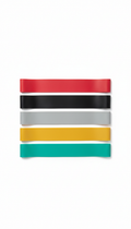 Resistance Band Set With Bold Branding